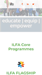 Mobile Screenshot of ilfa.org.uk